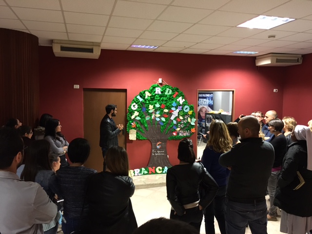 Conclusione progetto per i volontari in servizio civile. La realizzazione di un albero simbolo di vita e di crescita