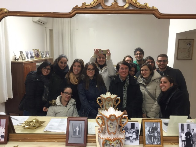 I volontari in servizio civile visitano la Casa-Museo del Beato Giuseppe Puglisi