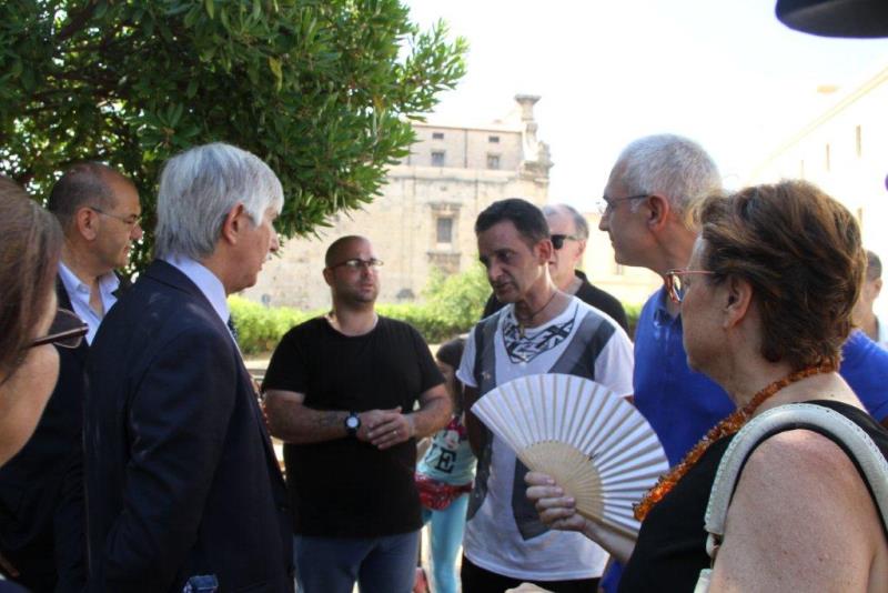 Inaugurazione del percorso archeologico
