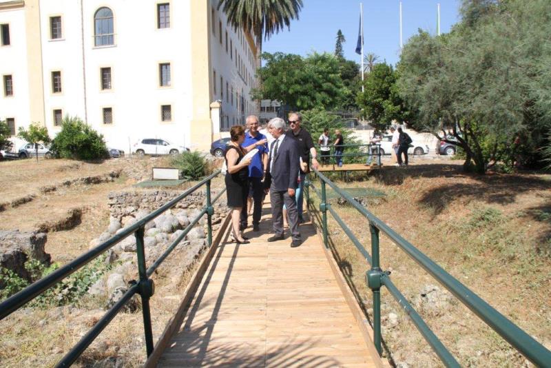 Inaugurazione del percorso archeologico