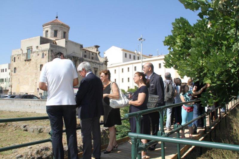 Inaugurazione del percorso archeologico