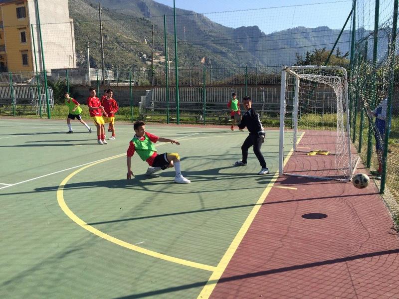 Partita di calcio...
