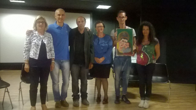 Presentazione delle tele...