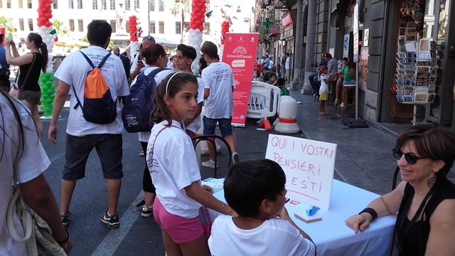 I bambini scrivono i loro pensieri
