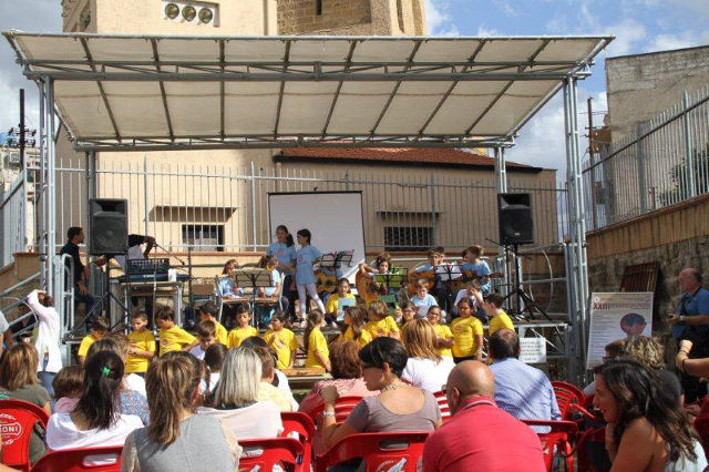 Momenti della manifestazione  'LA SCUOLA AL CENTRO: Sport, musica e parola, ancora insieme a scuola'