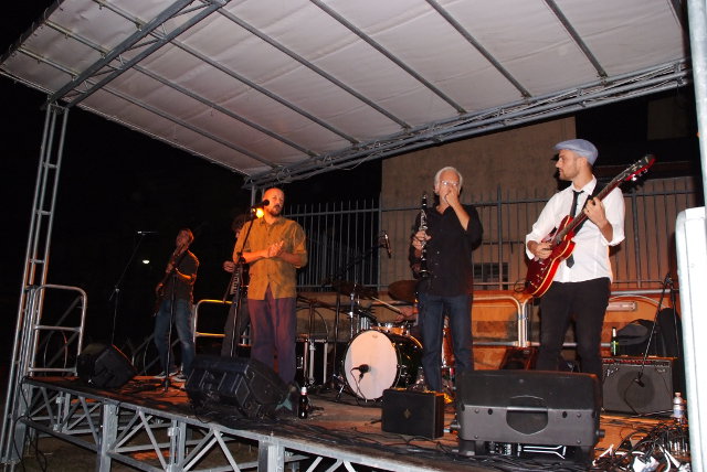 Concerto dei Matrimia al Centro Polivalente Sportivo a Brancaccio
