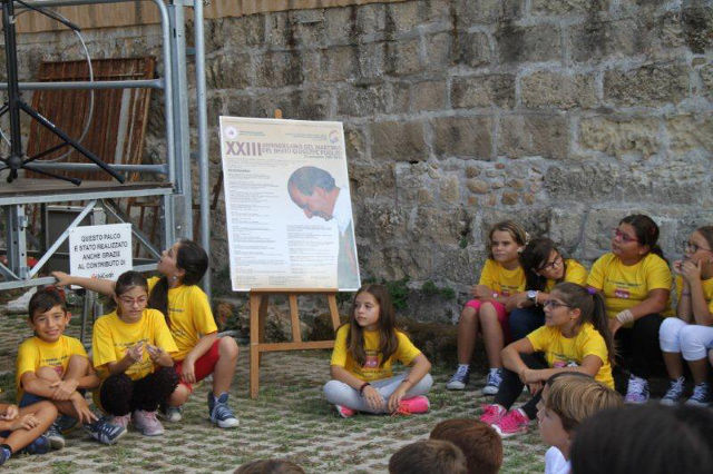 Momenti della manifestazione  'LA SCUOLA AL CENTRO: Sport, musica e parola, ancora insieme a scuola'