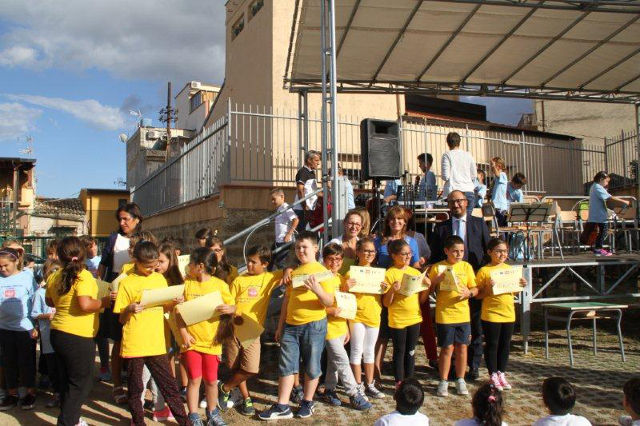 Momenti della manifestazione  'LA SCUOLA AL CENTRO: Sport, musica e parola, ancora insieme a scuola'