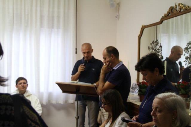 Alcuni momenti durante la S. Messa