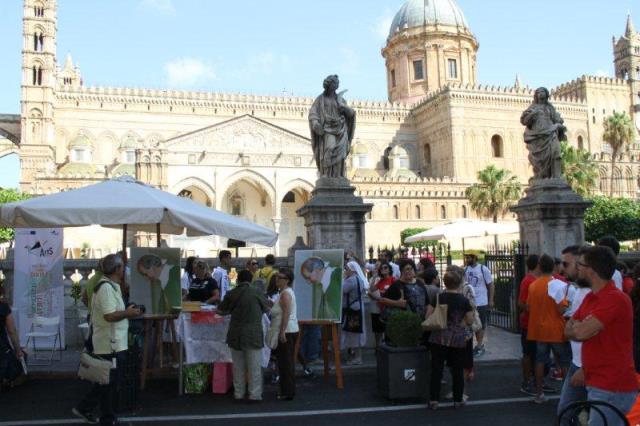 Stand del Centro di Accoglienza Padre Nostro