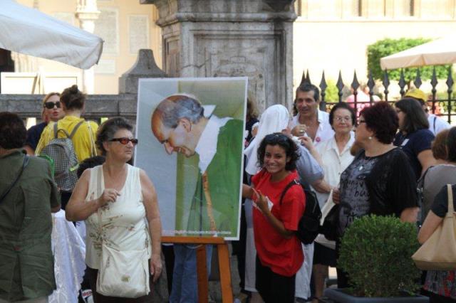 Stand del Centro di Accoglienza Padre Nostro