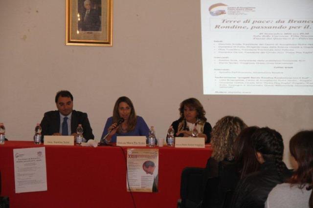 Momenti del convegno di chiusura progetti Rondine