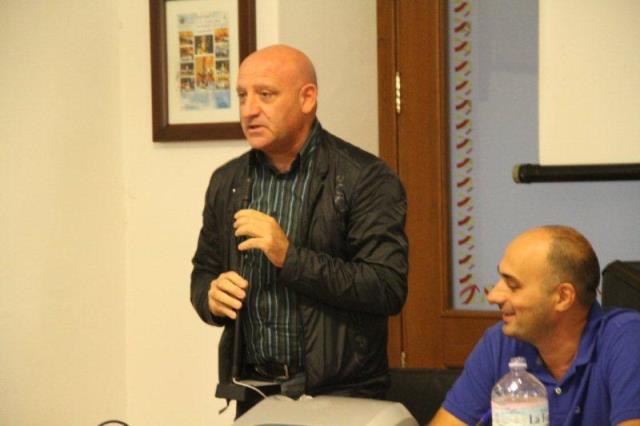 Convegno a San Cipirello. Nicol� Mannino, presidente del Parlamento della Legalit�