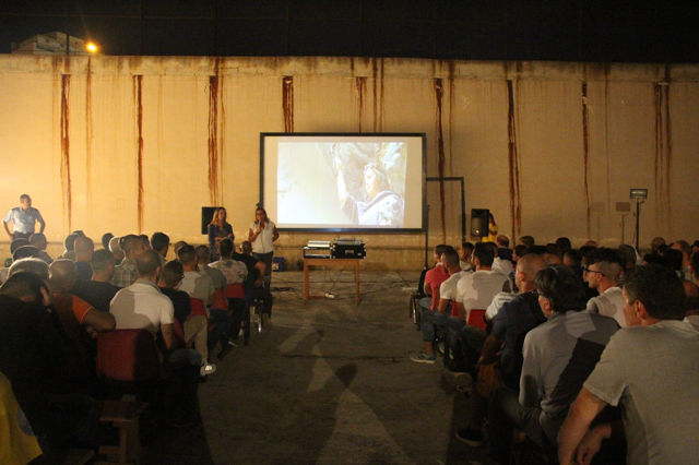 Proiezione film 'L'ultimo sorriso' presso carcere Ucciardone