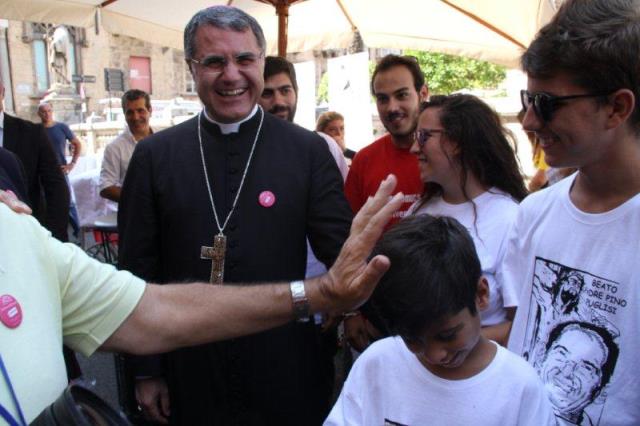 I nostri bambini con Mons. Corrado Lorefice