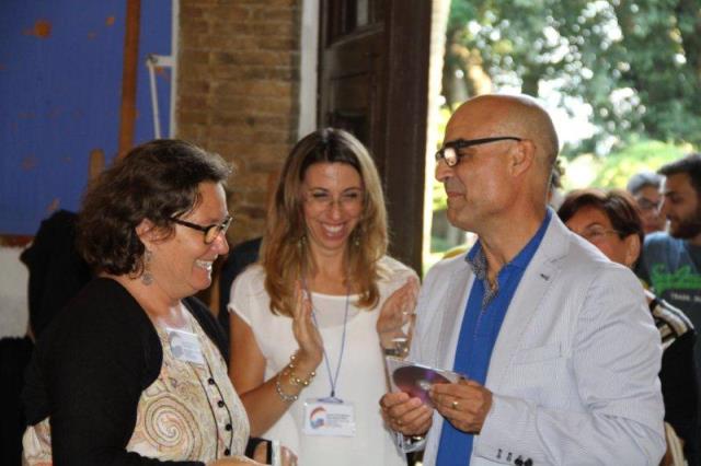 Momenti della presentazione della mostra