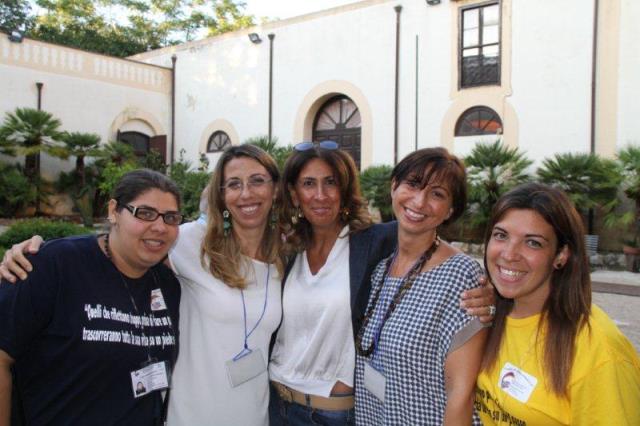 Momenti della presentazione della mostra