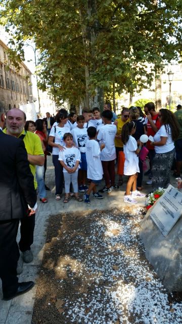 Svelamento della lapide in memoria del Prefetto Carlo Alberto Dalla Chiesa