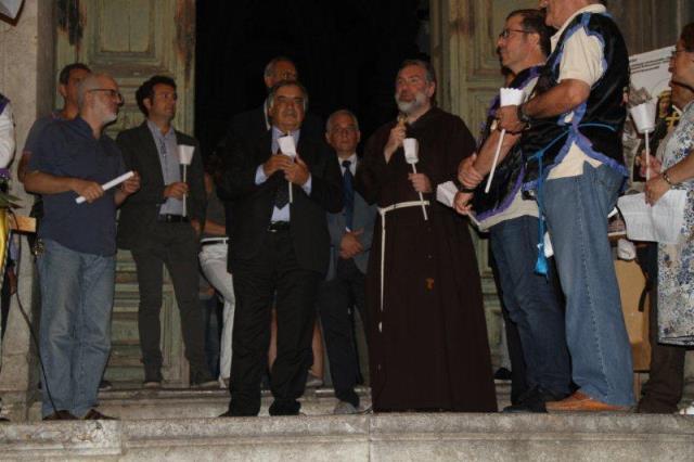 Momenti della fiaccolata...