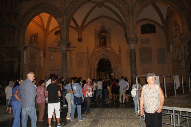 Arrivo in Cattedrale