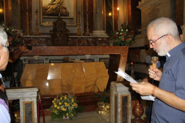 Don Maurizio Francoforte, parroco di San Gaetano a Brancaccio
