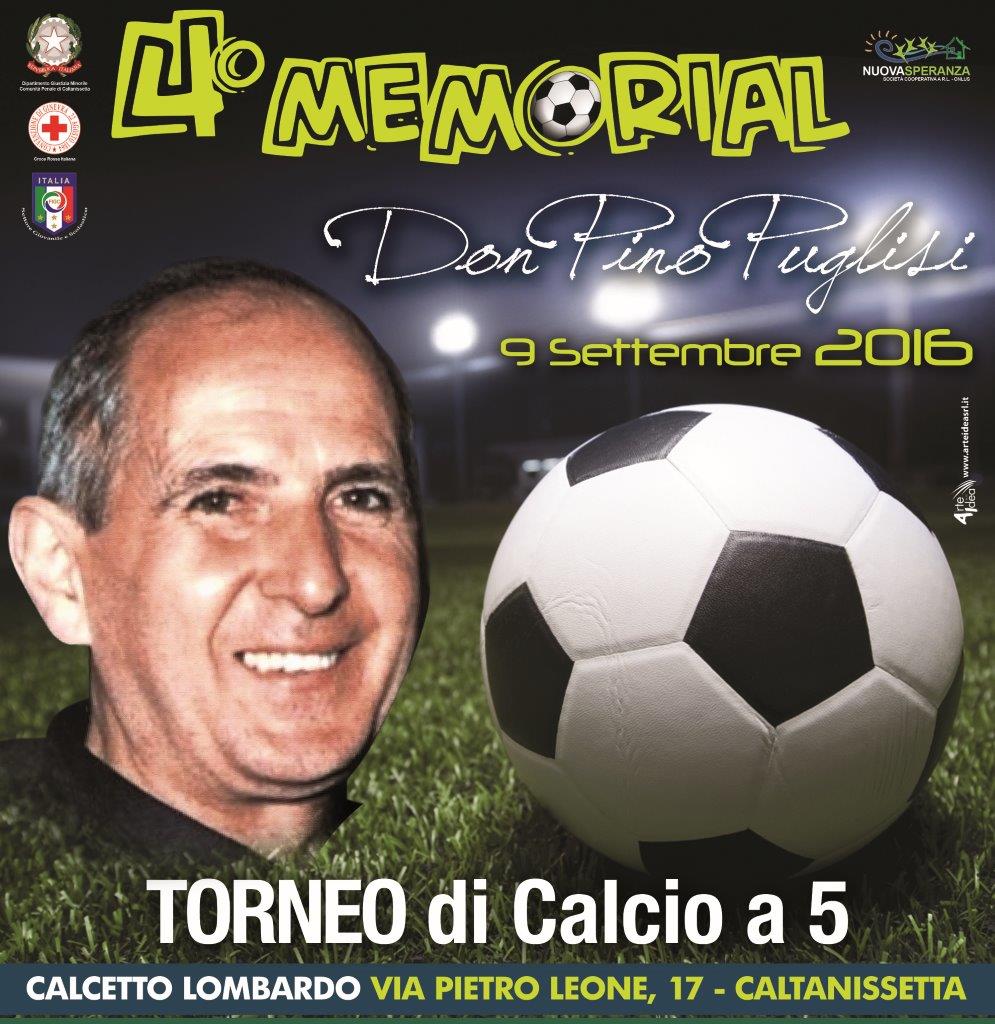 Locandina 4� Memorial 3P 'il sorriso di un cuore onesto'
