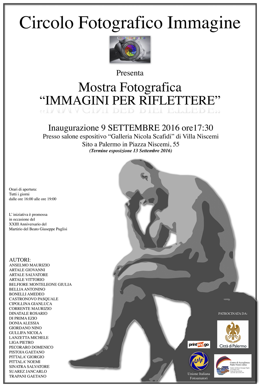 Mostra fotografica 'Immagini per riflettere'
