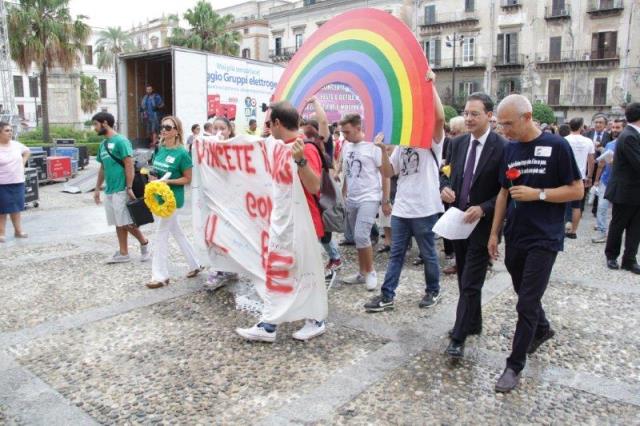 Maurizio Artale e l'On. Giuseppe Lupo