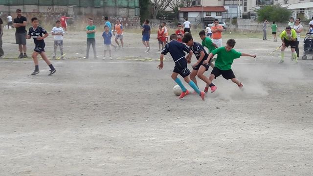 Azione durante una partita categoria 10/12 anni