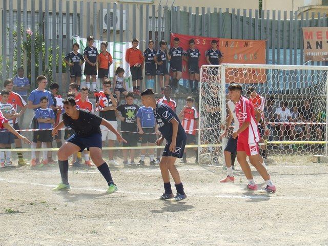 Azione durante una partita categoria 16/18 anni