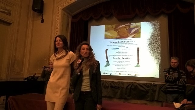Anteprima nazionale del cartone animato 'il traguardo di Patrizia' presso l'Educandato Maria Adelaide di Palermo