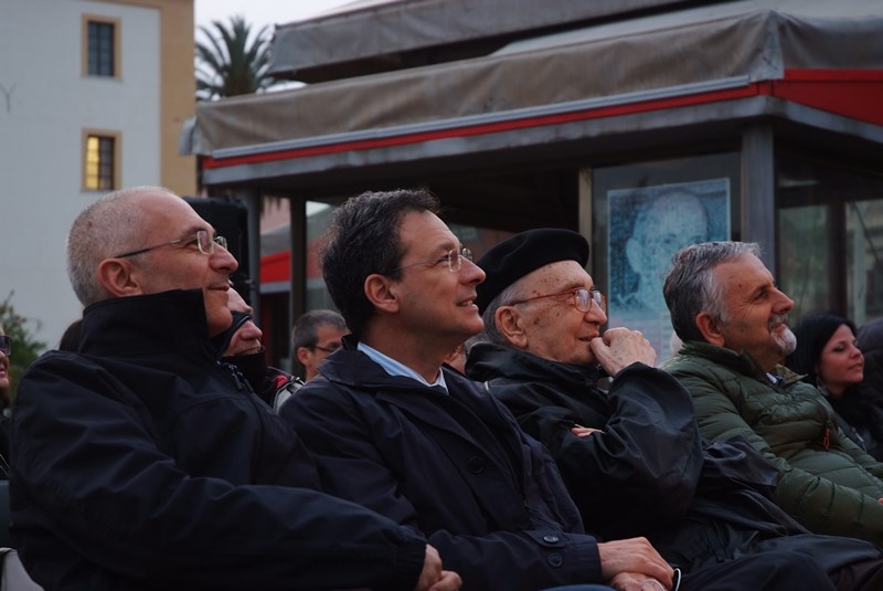 Maurizio Artale, l'On. Giuseppe Lupo, Mons. Luciano Giovannetti, Vincenzo Ceccarelli