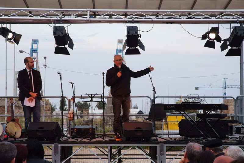 Saluti e intervento di Maurizio Artale, presidente del Centro di Accoglienza Padre Nostro