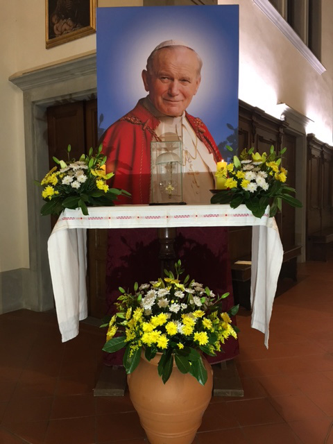 Raffigurazione di San Giovanni Paolo II