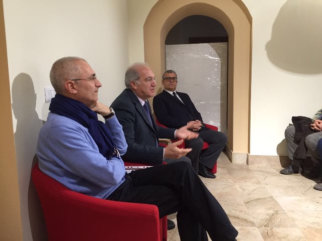 Maurizio Artale con l'Onorevole Francesco Ribaudo e il Sindaco di Bolognetta Antonino Tutone