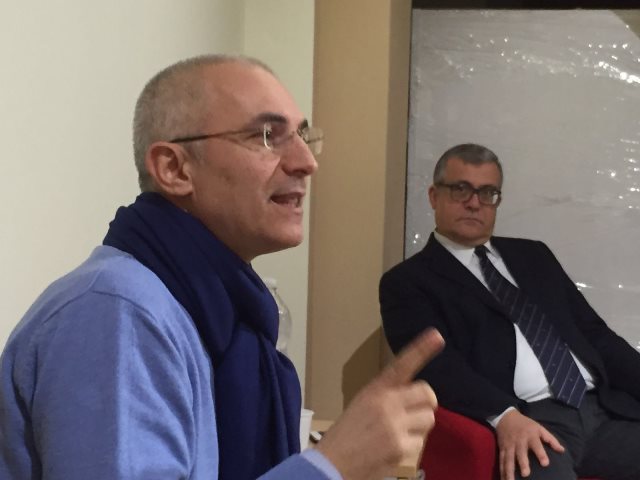 Maurizio Artale e il Sindaco di Bolognetta Antonino Tutone