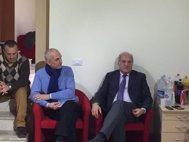 Maurizio Artale con l'Onorevole Francesco Ribaudo