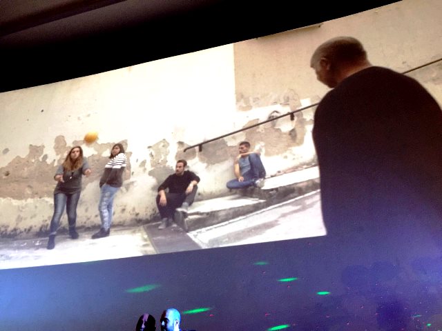 Proiezione di alcune scene del film 'L'ultimo sorriso'
