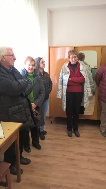 Rappresentanti del Movimento dei Focolari in visita alla Casa-Museo del Beato Puglisi