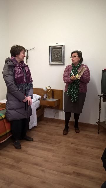 Rappresentanti del Movimento dei Focolari in visita alla Casa-Museo del Beato Puglisi