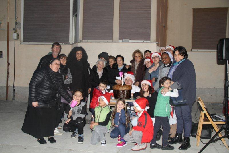 Momenti della festa di Natale presso la Casa-Museo del Beato Puglisi