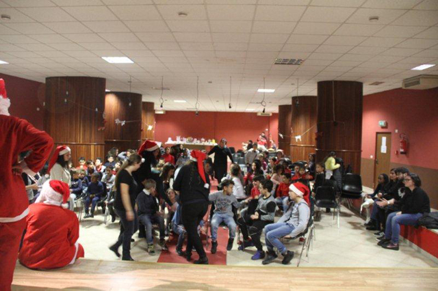 Festa di Natale dei minori che frequentano le attivit� del Centro di Accoglienza Padre Nostro