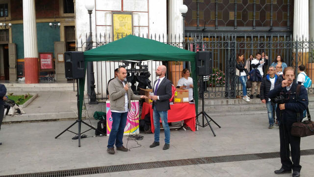Intervento di Domenico De Lisi, assistente sociale del Centro Padre Nostro