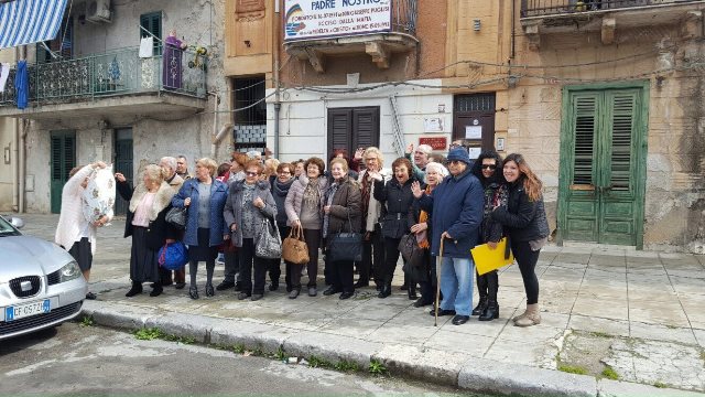 Gli anziani di Falsomiele partecipano alla festa di San Giuseppe a Casteldaccia