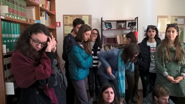 Gli studenti del liceo di Cremona visitano la Casa-Museo
