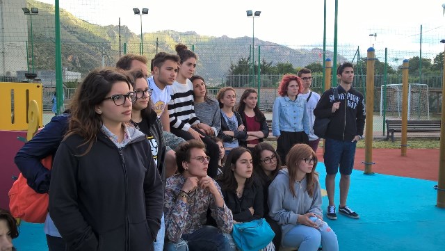 Gruppo Rondine in visita presso i luoghi del Beato Puglisi