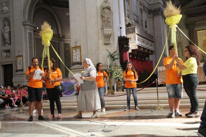Un fiore per il Beato Puglisi in Cattedrale