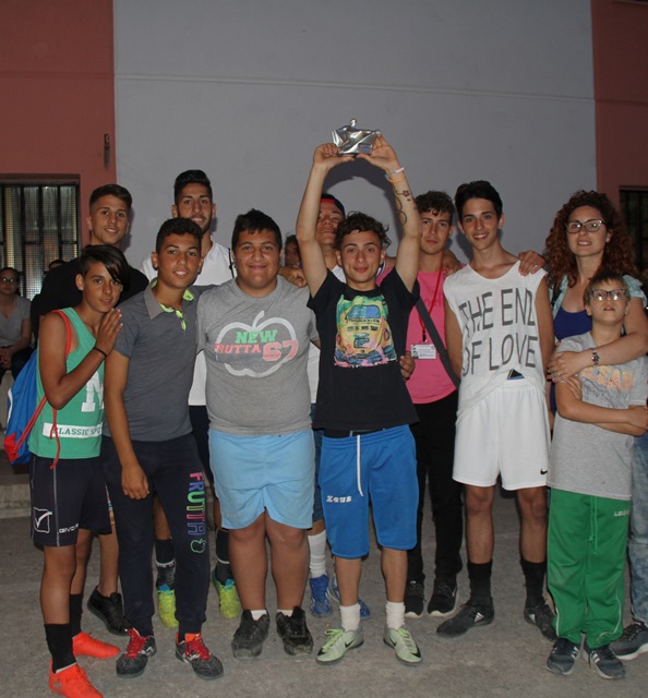 Squadra cat. 16-18 anni classificata al terzo posto