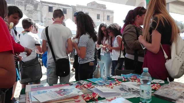Il nostro stand informativo a piazza Magione