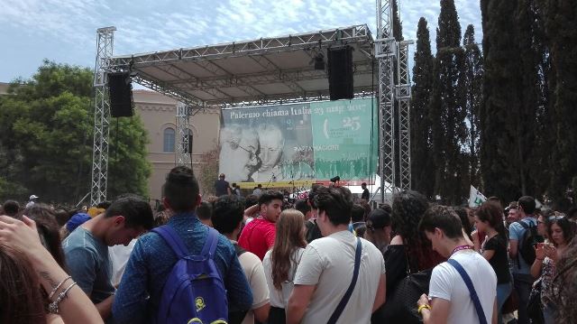 Piazza Magione. XXV Anniversario stragi di Capaci e via d'Amelio